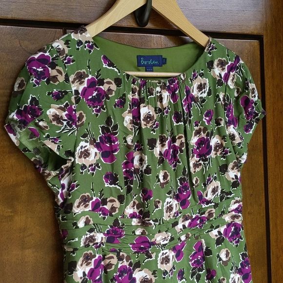 BODEN FLORAL DRESS, UK14R US 10R - Picture 7 of 14